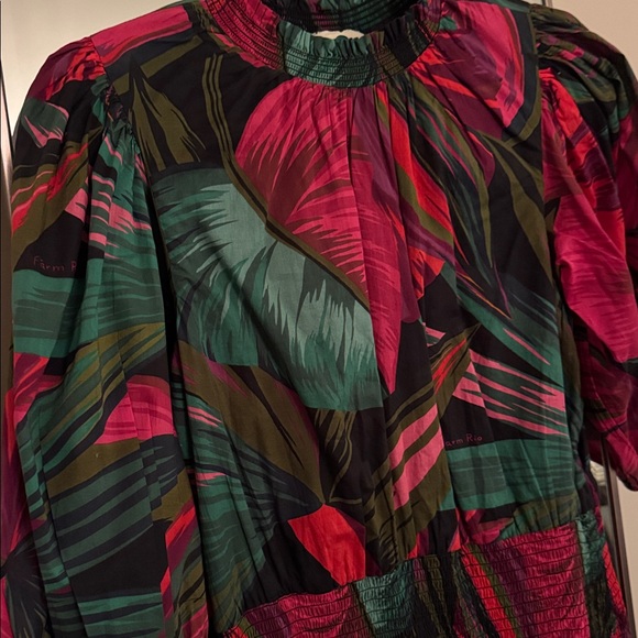 FARM Rio Multicolor Ruffle Dress - Picture 2 of 3